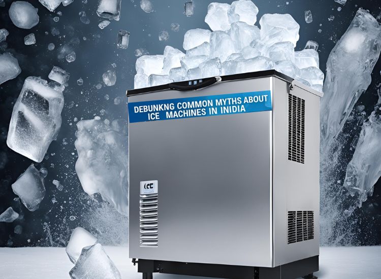 Ice Boy ice machines featuring German-engineered technology, stainless steel construction, and a range of sizes, designed for diverse industries such as hospitality, sports, and milk production.