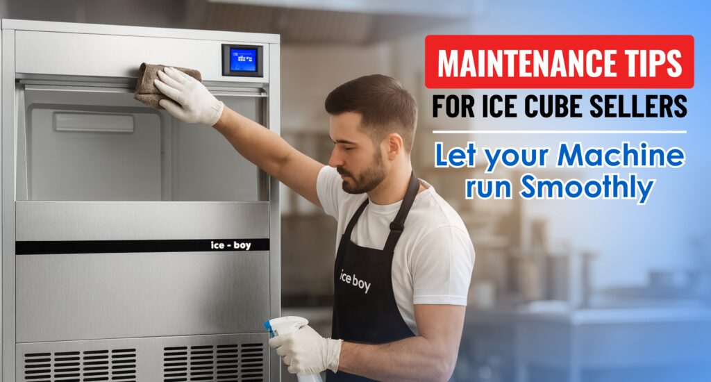 Maintenance Tips for Ice Cube Sellers | Ice-boy India