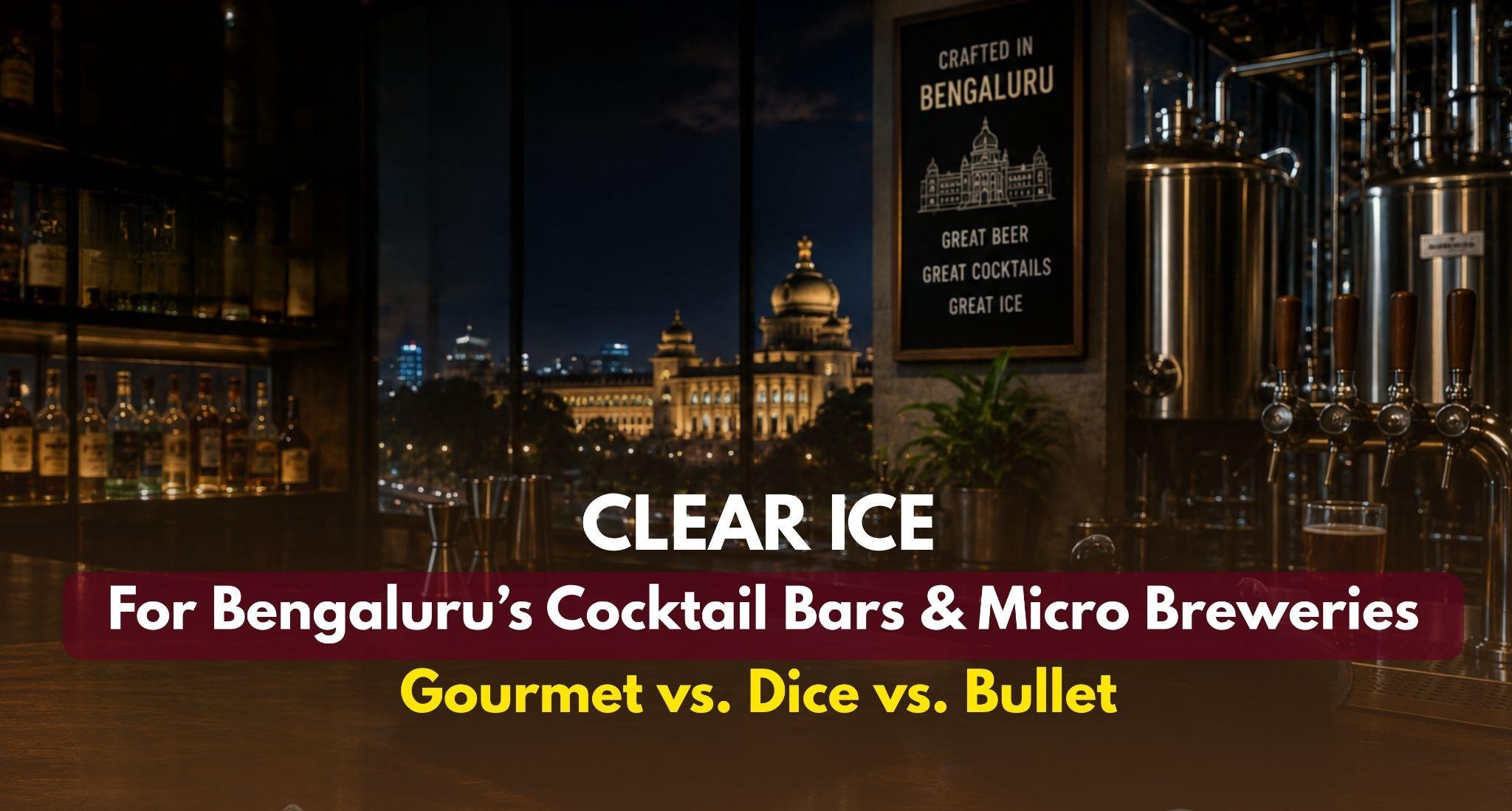 Clear ice