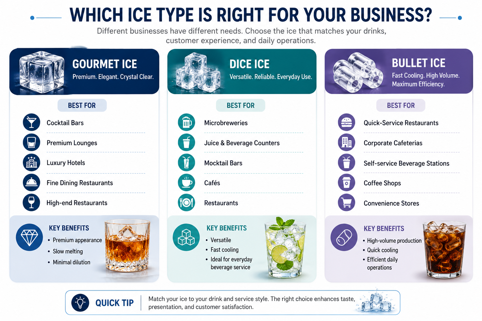 Which Ice Type Is Right for Your Business