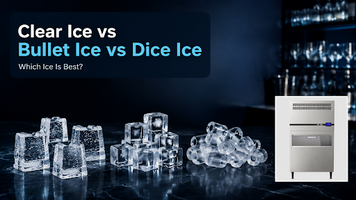 Clear Ice vs Bullet Ice vs Dice Ice